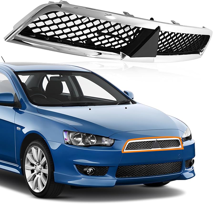 ミーニィ Amazon.com: CarPartsDepot New Front Black Grille Grill